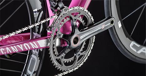 Pink discount canyon bike